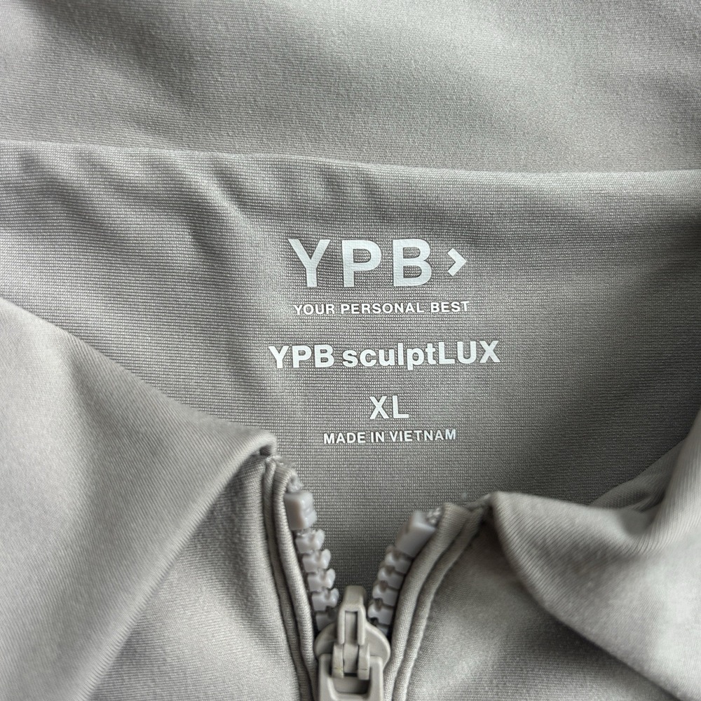 Abercrombie & Fitch YPB Sculpt Lux Polo Tank Size XL Beige - Picture 5 of 9
